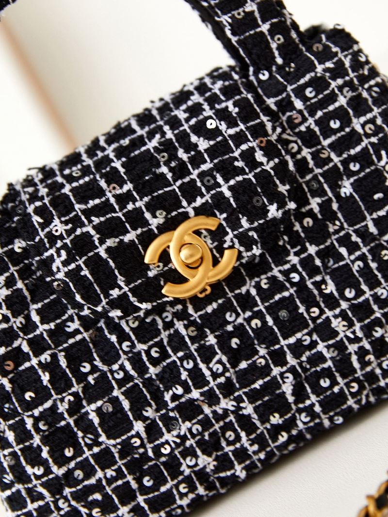 Ch**el top handle bags